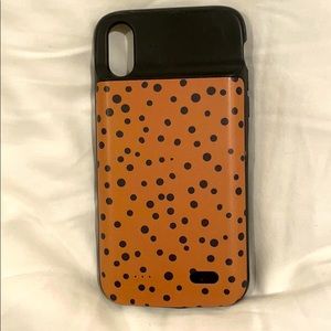 Leopard Casely Charging Case IPhone 10 X/XS